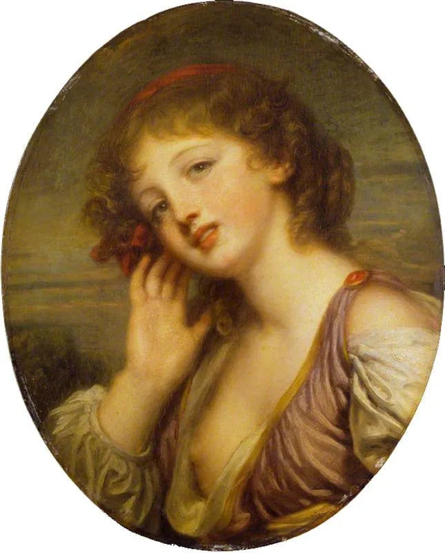 Das Mädchen, das zuhört - Jean-Baptiste Greuze