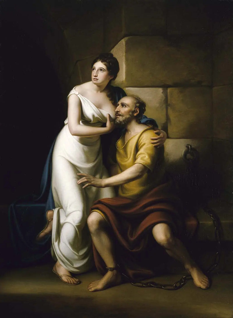 Die römische Tochter - Rembrandt Peale