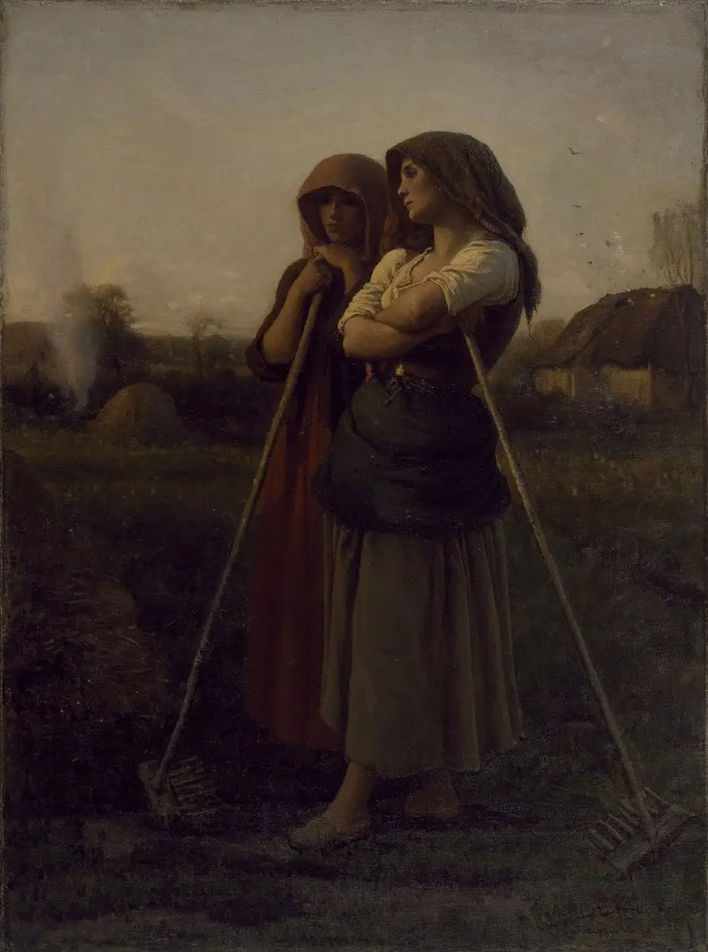 Das Ende des Tages - Jules Breton