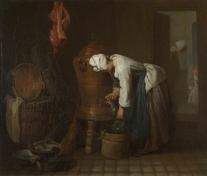 La Fontaine (Der Wasserbrunnen) - Jean Siméon Chardin
