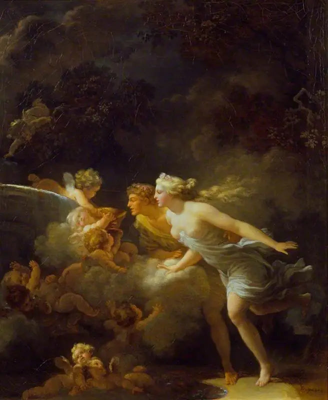Die Liebesbrunnen - Jean-Honoré Fragonard