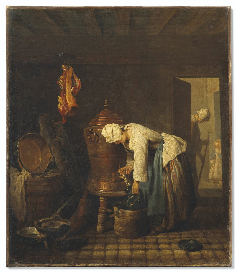 Der Brunnen - Jean Siméon Chardin