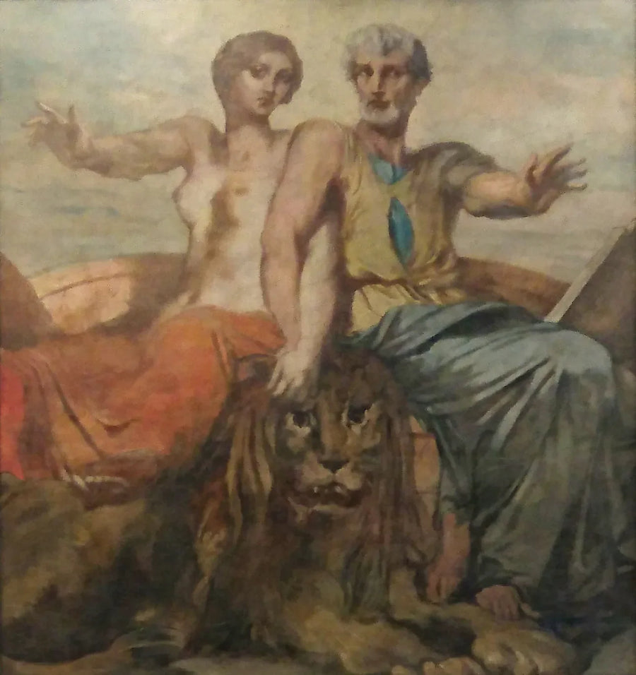 Die Kraft und die Ordnung - Théodore Chassériau