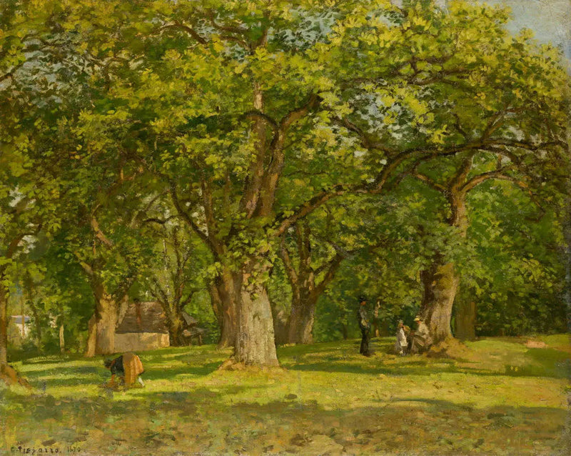 Der Wald - Camille Pissarro