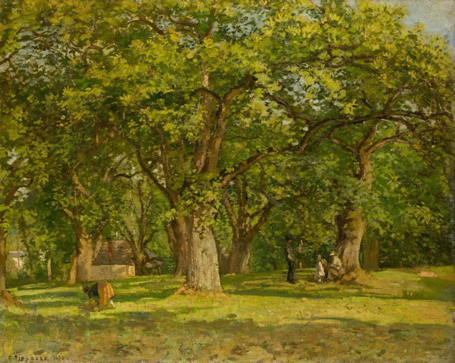 Der Wald - Camille Pissarro