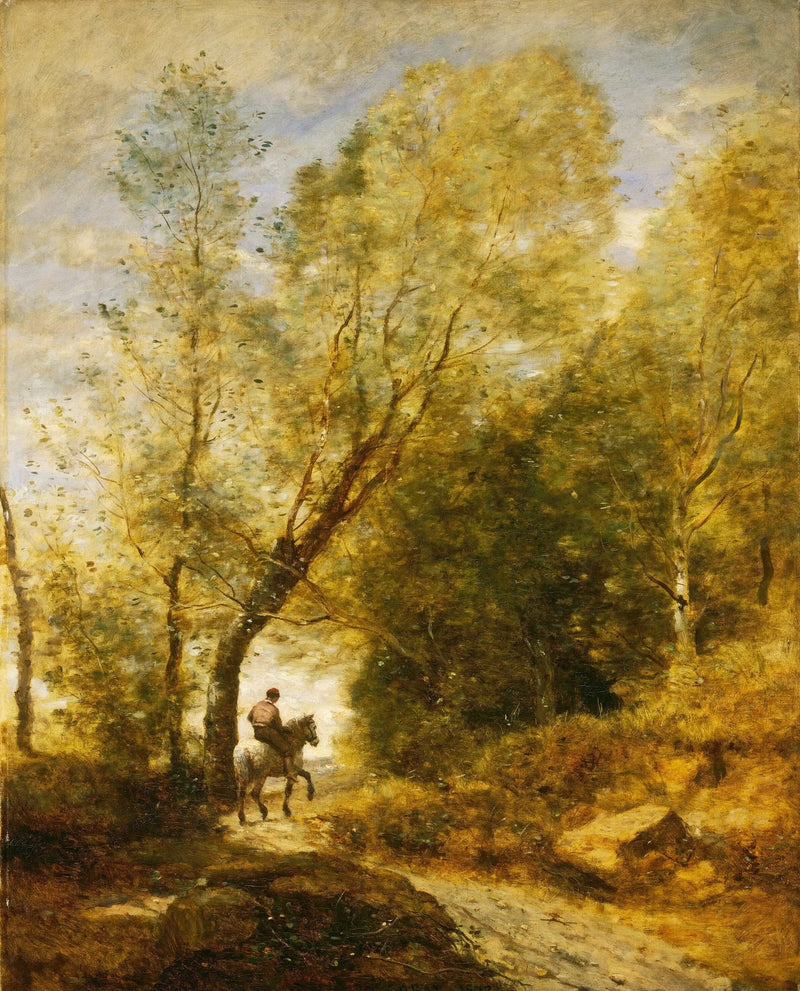 Der Wald von Coubron - Jean-Baptiste Camille Corot