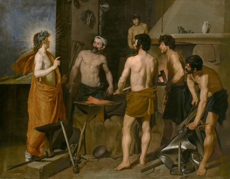Die Schmiede des Vulkan - Diego Velázquez