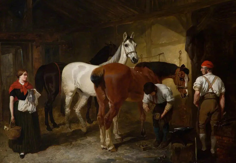 Die Schmiede - John Frederick Herring, Sr.