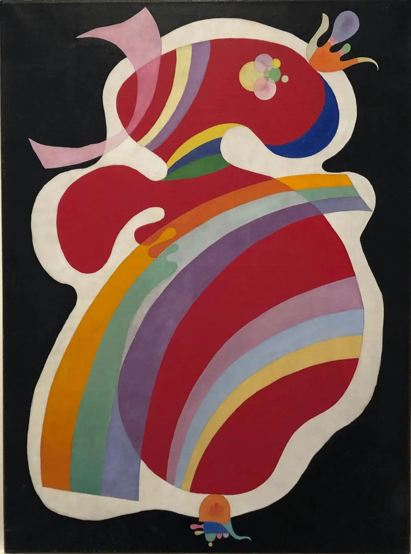 Die Rote Form - Vassily Kandinsky
