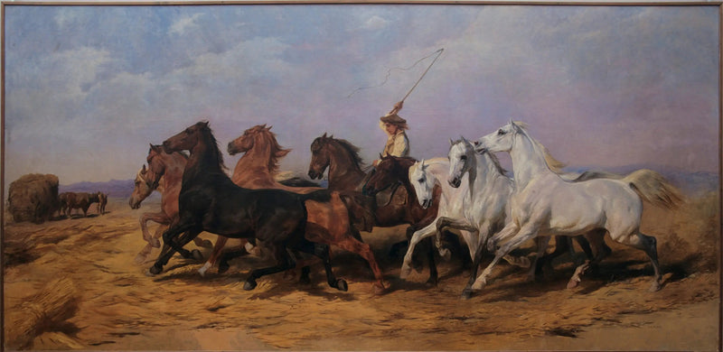 Die Weizenfeld in der Camargue - Rosa Bonheur