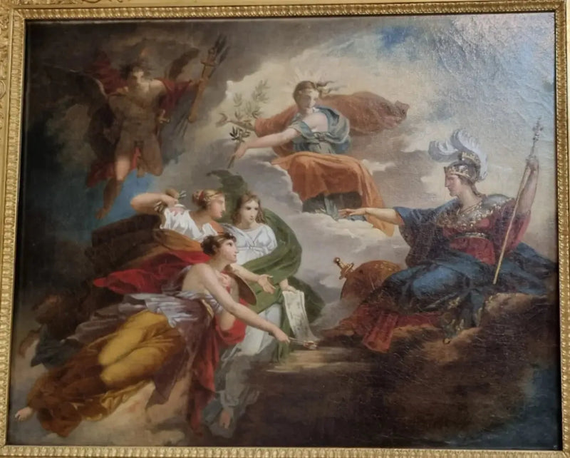 Frankreich, in Minerve, schützt die Künste - Charles Meynier