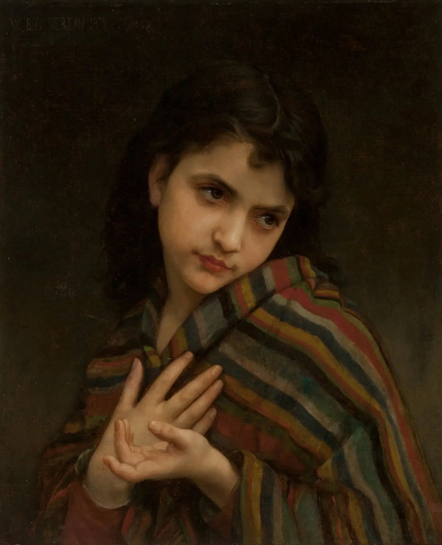 Die Frileuse - Bouguereau