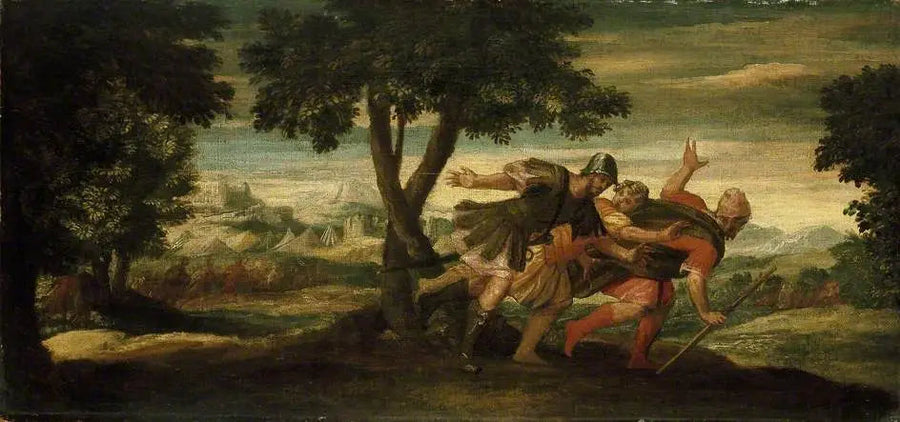 Achiors Flucht aus dem Lager des Holofernes - Paul Véronèse