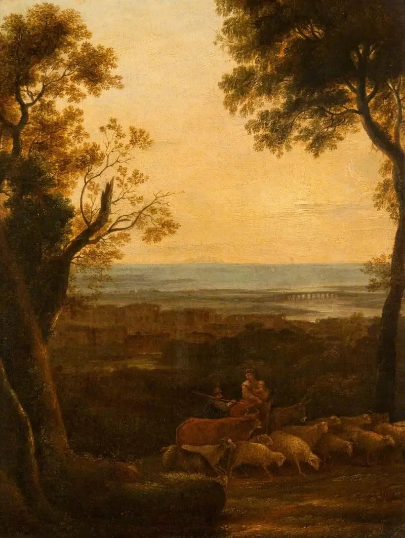 Die Flucht nach Ägypten - Claude Lorrain