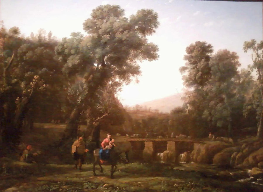 Die Flucht nach Ägypten - Claude Lorrain