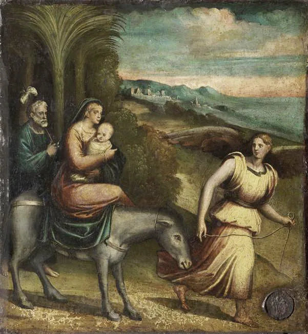 Die Flucht nach Ägypten - Francesco Francia