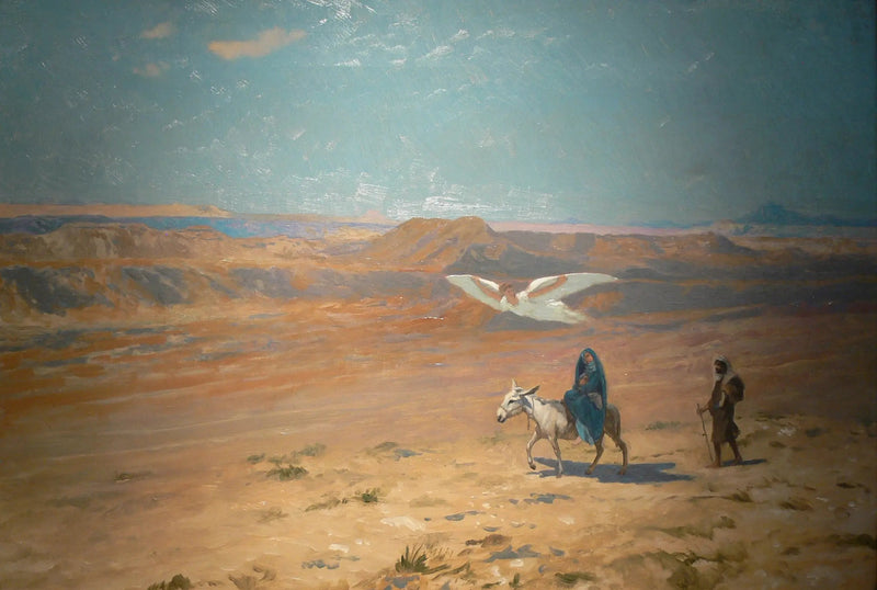Die Flucht nach Ägypten - Jean-Léon Gérôme