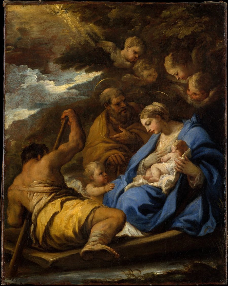 Die Flucht nach Ägypten - Luca Giordano
