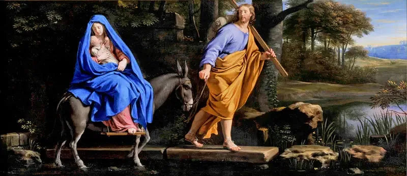 Die Flucht nach Ägypten - Philippe de Champaigne