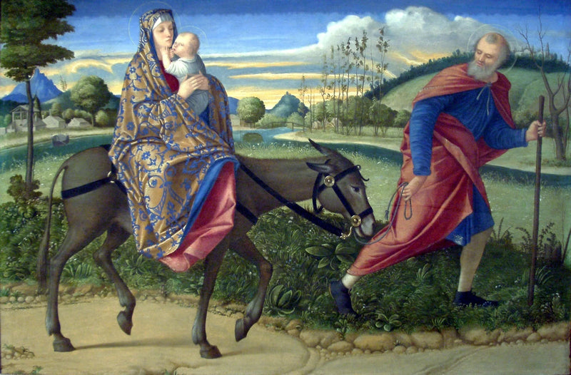Die Flucht nach Ägypten - Vittore Carpaccio