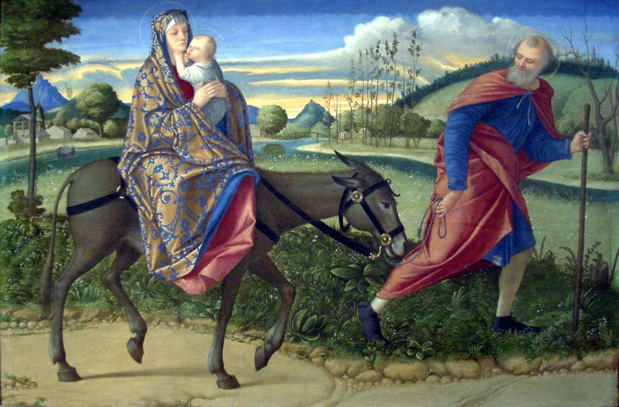 Die Flucht nach Ägypten - Vittore Carpaccio