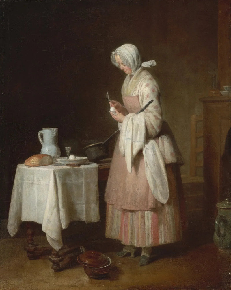 Die aufmerksame Wache - Jean Siméon Chardin