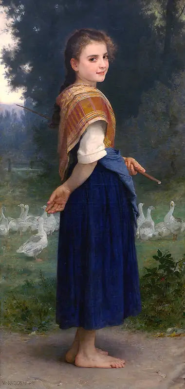 Die Gänsemagd - Bouguereau