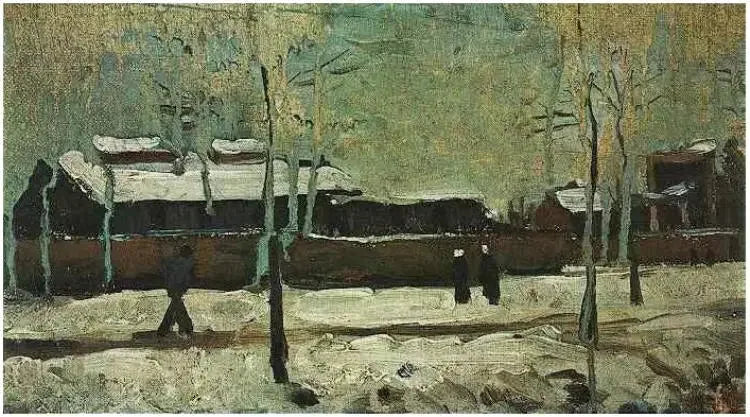 Der alte Bahnhof von Eindhoven - Vincent van Gogh