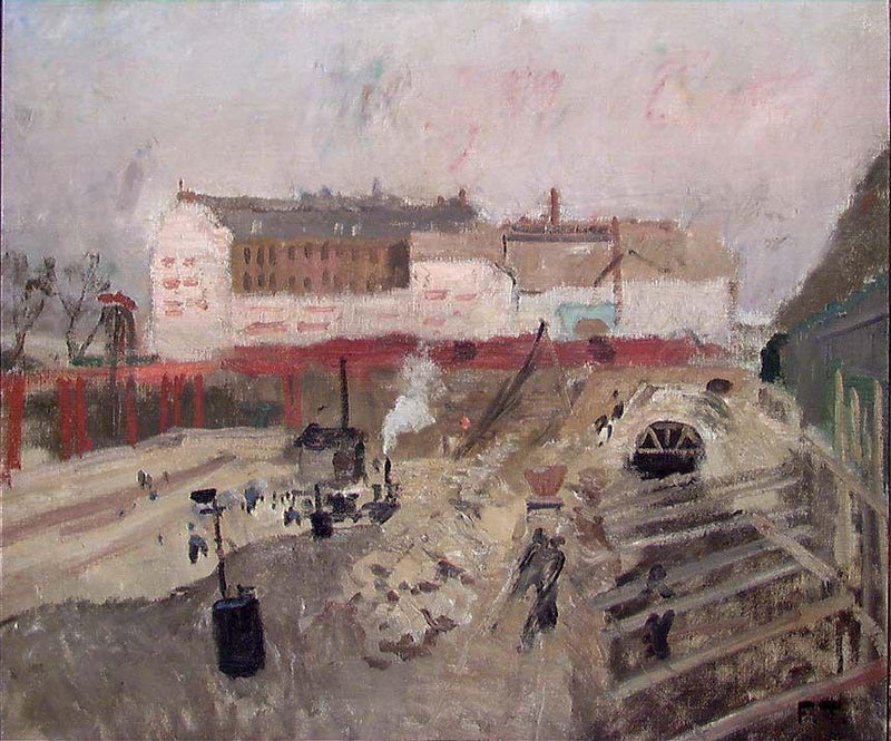 Der Bahnhof Orléans-Paris wird umgebaut – Frits Thaulow