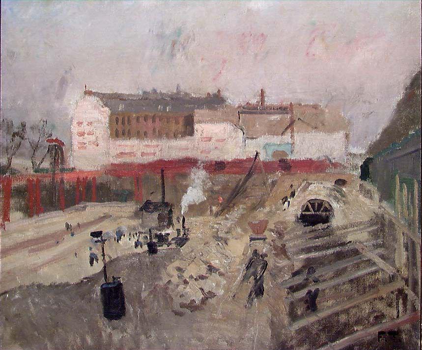 Der Bahnhof Orléans-Paris wird umgebaut – Frits Thaulow