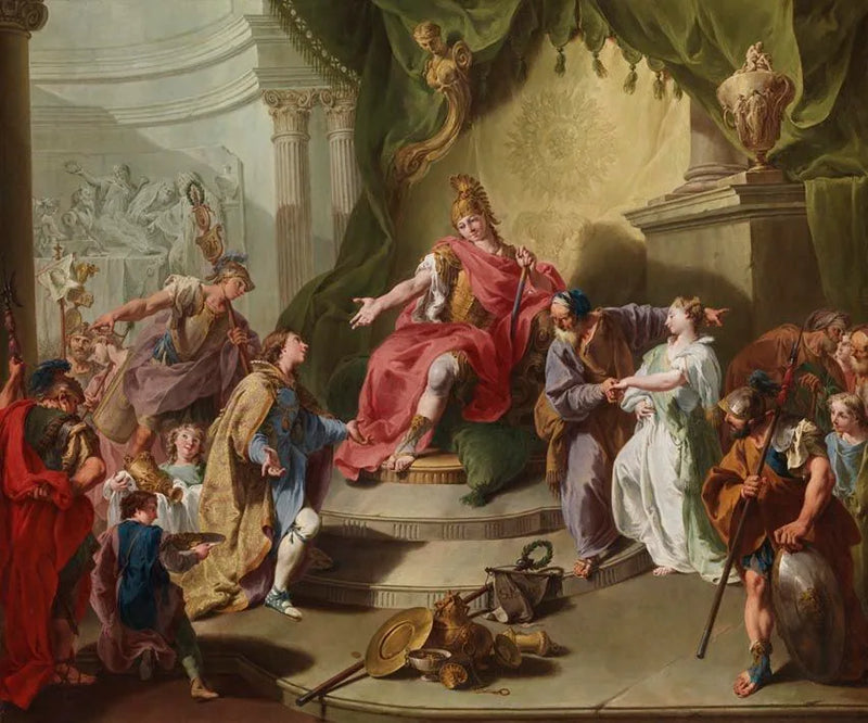 Die Großzügigkeit des Scipio - Giovanni Battista Pittoni