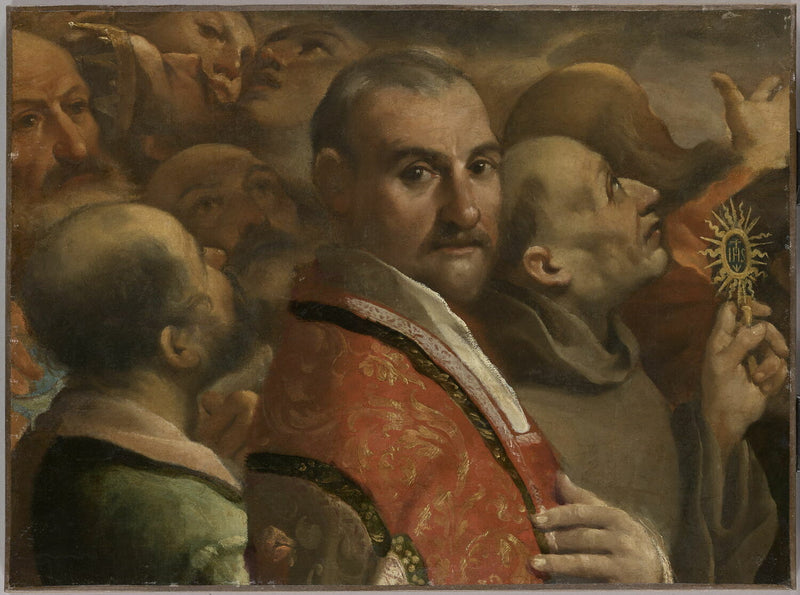 Der Ruhm aller Heiligen. Fragment - Guercino