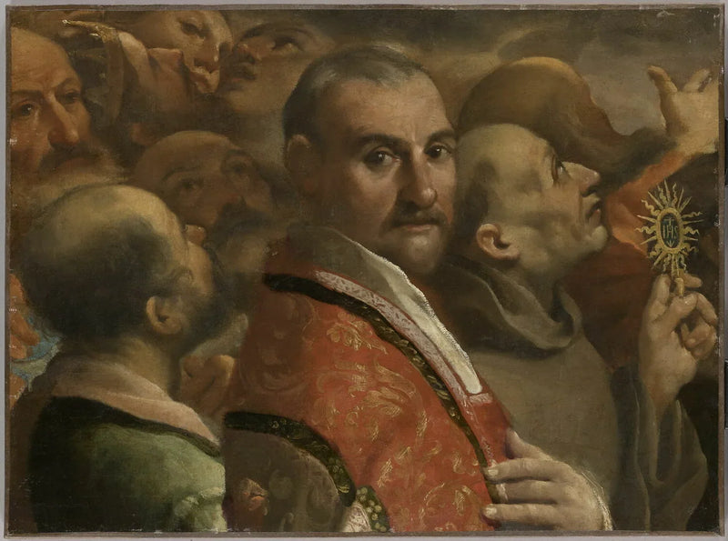 Der Ruhm aller Heiligen. Fragment - Guercino