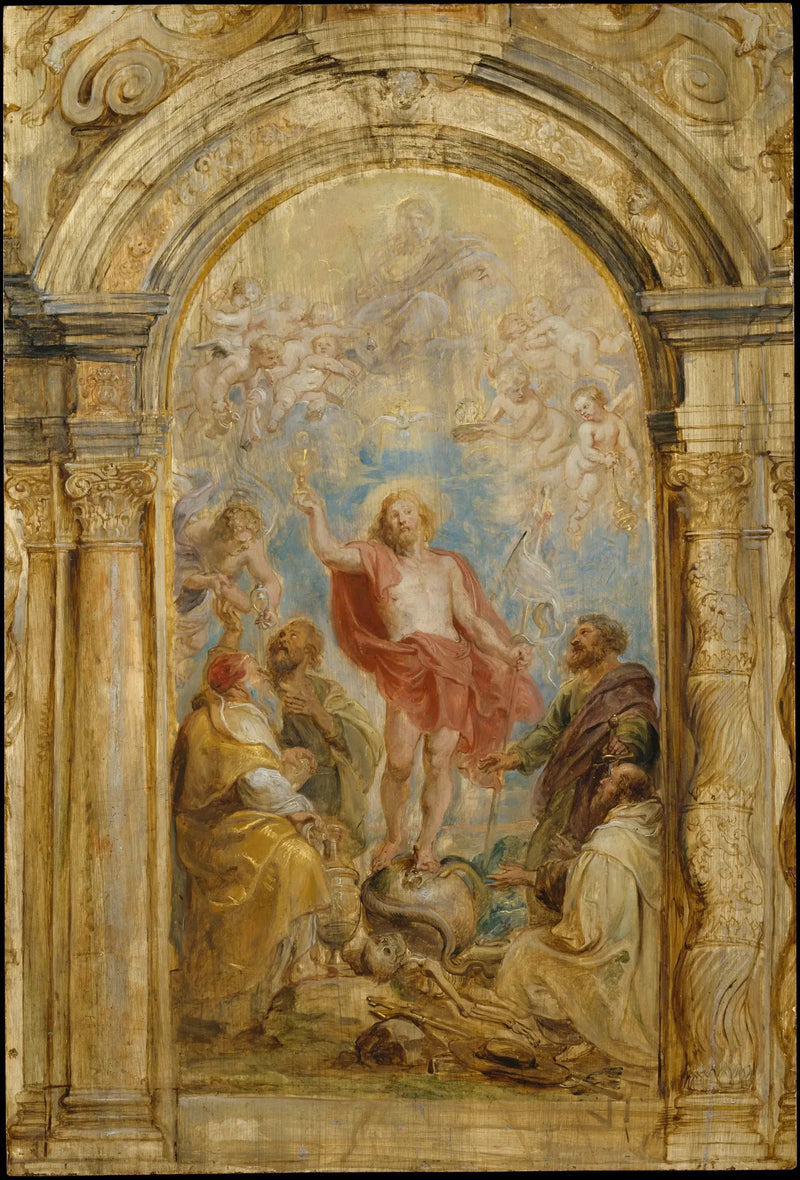 Die Verherrlichung der Eucharistie - Peter Paul Rubens