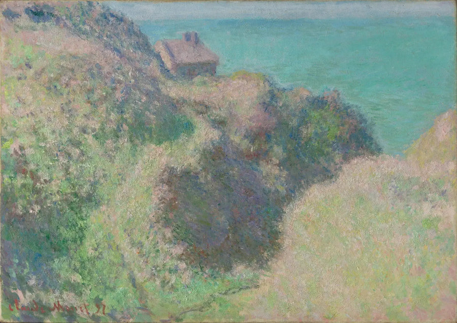 Die Schlucht von Varengeville, Spätnachmittag - Claude Monet