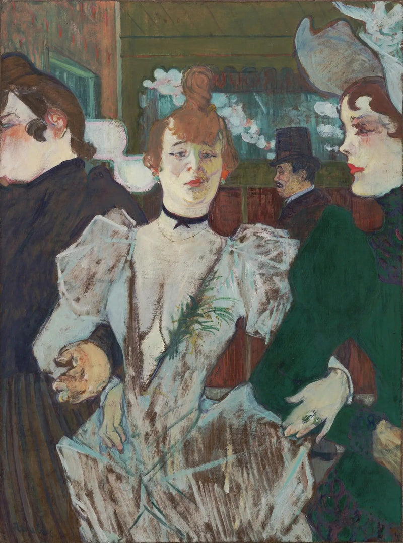 La Goulue betritt das Moulin-Rouge - Henri de Toulouse-Lautrec