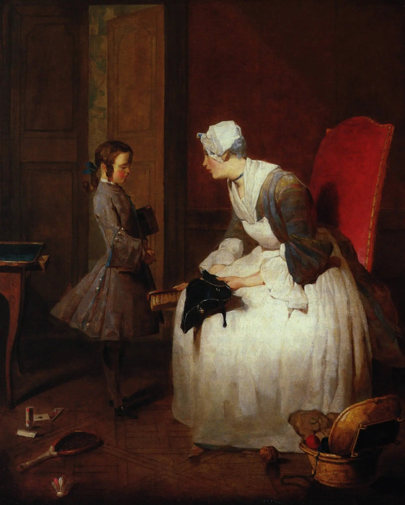 Die Haushälterin - Jean Siméon Chardin