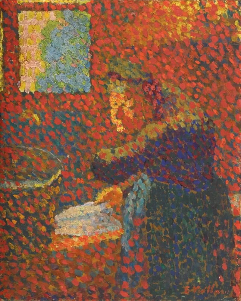 Die Großmutter am Waschbecken - Édouard Vuillard