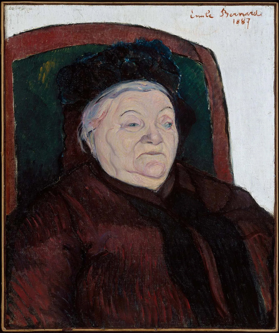 Die Großmutter des Künstlers - Émile Bernard