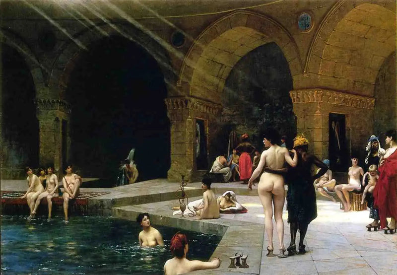 Der große Pool von Brousse - Jean-Léon Gérôme