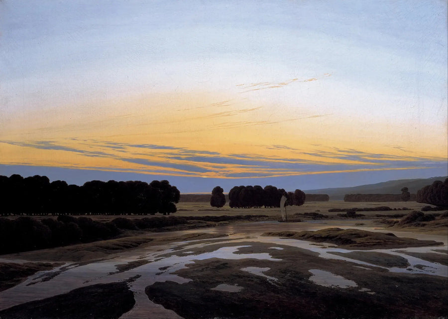 Die Große Reserve - Caspar David Friedrich