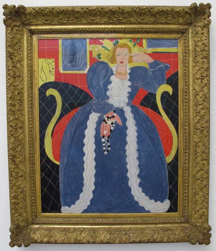 Der große blaue Eichenbaum und Mimosen - Henri Matisse