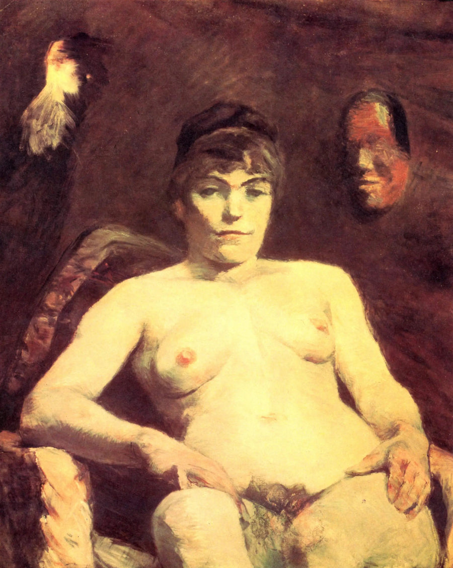 Die große Maria, Venus von Montmartre - Henri de Toulouse-Lautrec