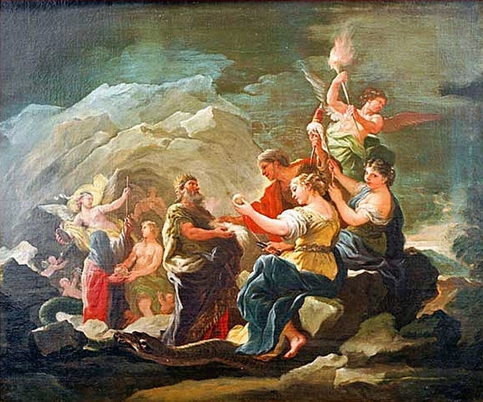 Die Höhle der Ewigkeit - Luca Giordano