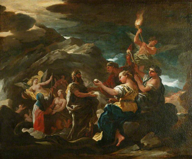 Die Grotte der Ewigkeit - Luca Giordano