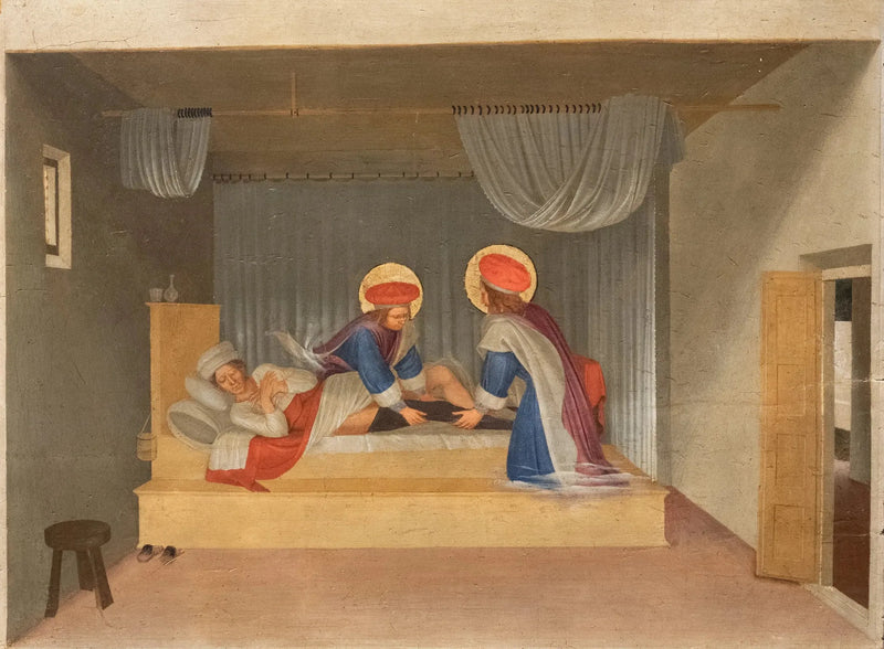 Die Heilung von Justinian durch den heiligen Cosmas und den heiligen Damian - Fra Angelico