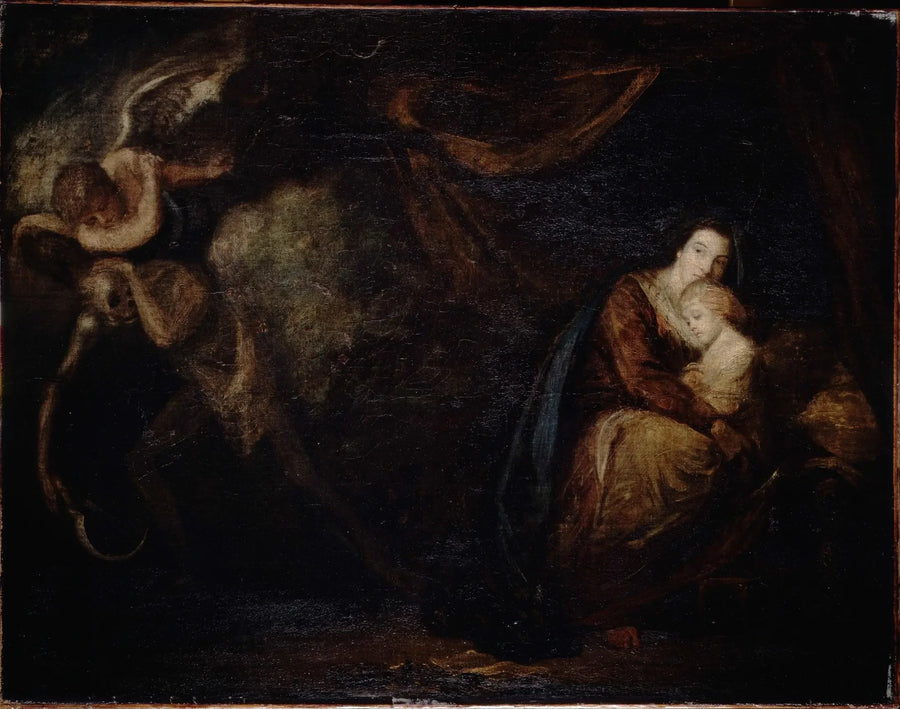 Die Heilung der Krankheit, eine Allegorie - Joshua Reynolds