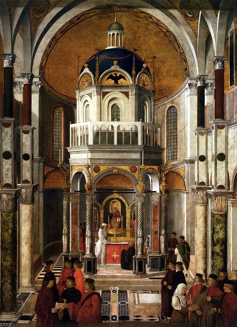 Die Heilung von Pietro dei Ludovici - Gentile Bellini
