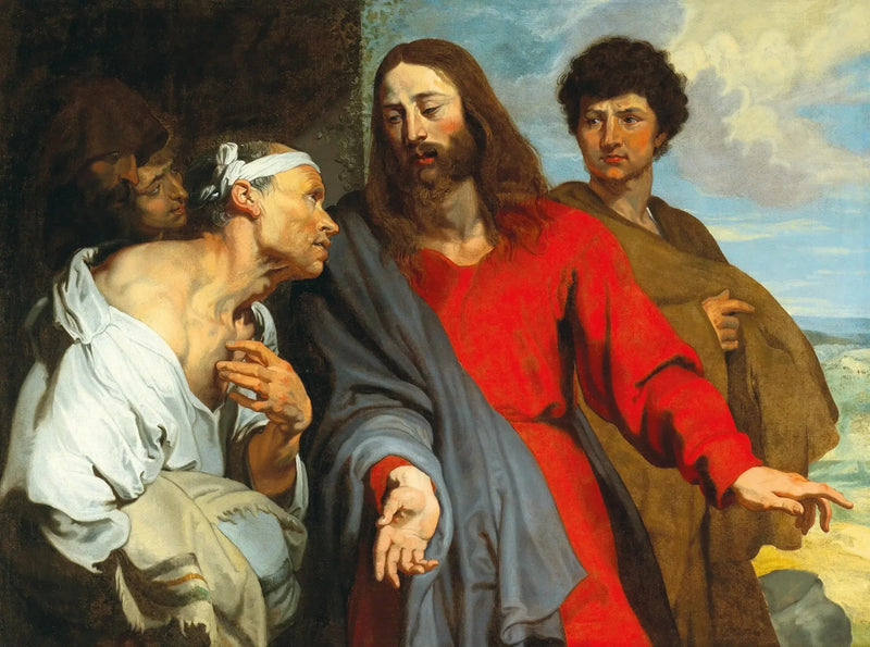 Die Heilung des Gelähmten - Antoine van Dyck