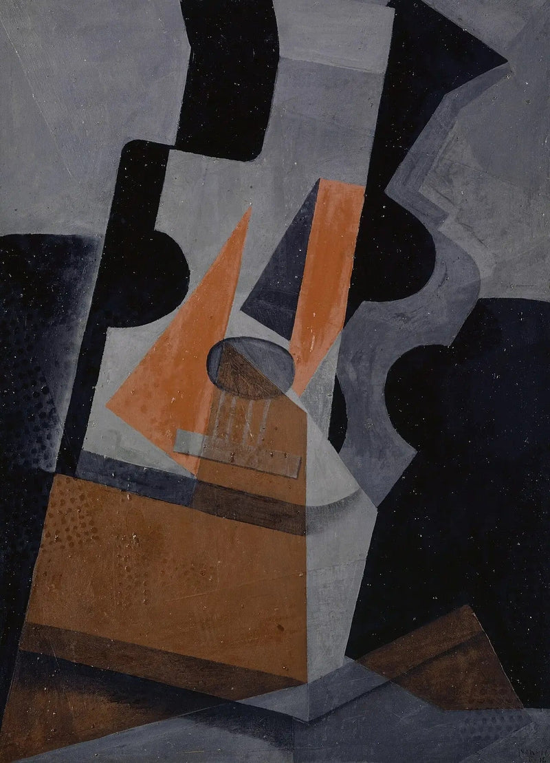 Die Gitarre (Stillleben mit Gitarre) - Juan Gris